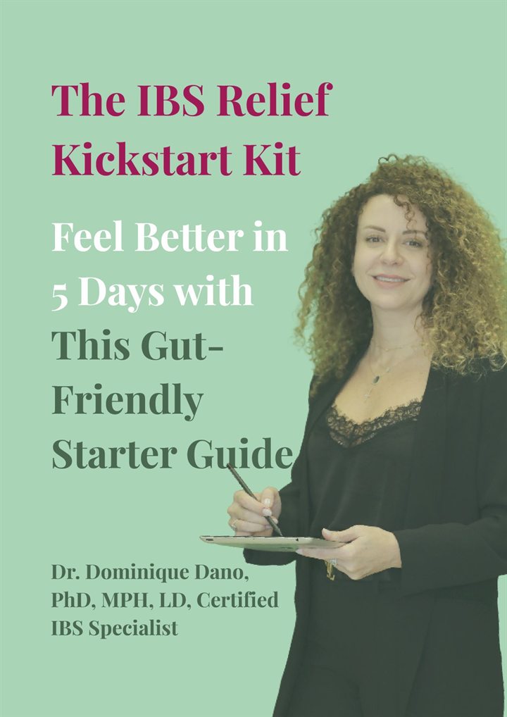 Cover of The IBS Relief Kickstart Kit by Dr. Dominique Dano